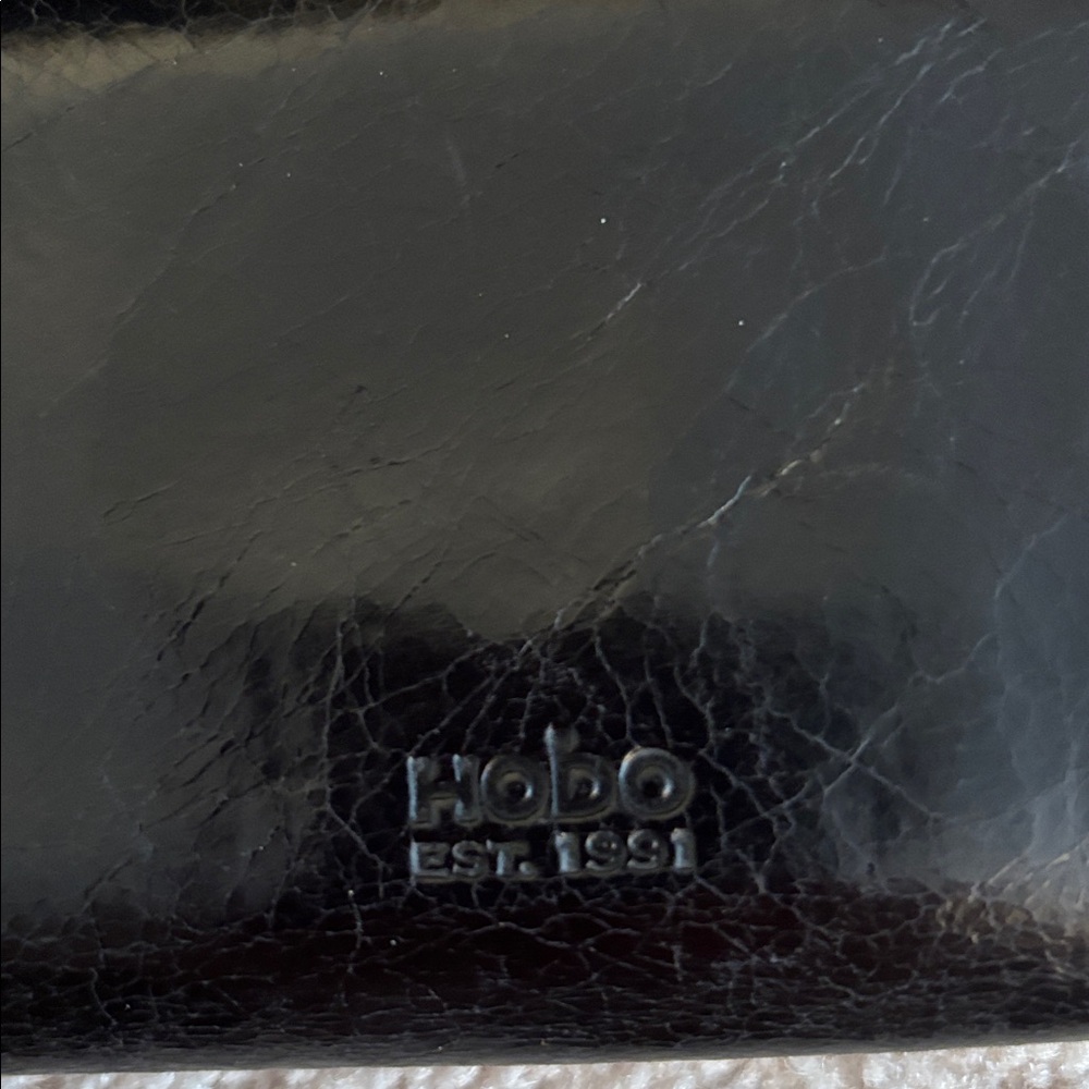 Elegant Black Leather Wallet by HOBO - Picture 12 of 12